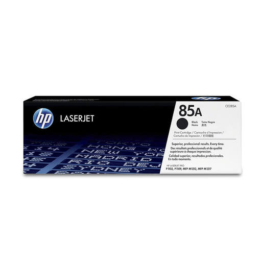 Black Standard Capacity Toner 1.6K pages HP85A  for HP LaserJet Pro