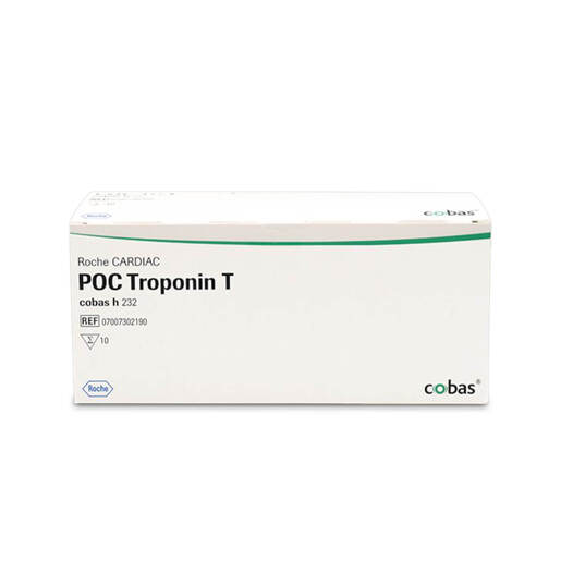 Roche CARDIAC POC Trop T x 10