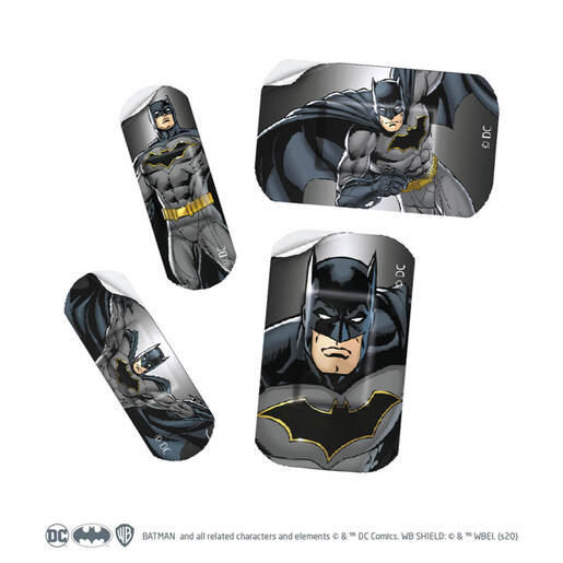 Childrens Leukoplast Batman plasters (12 in a box)