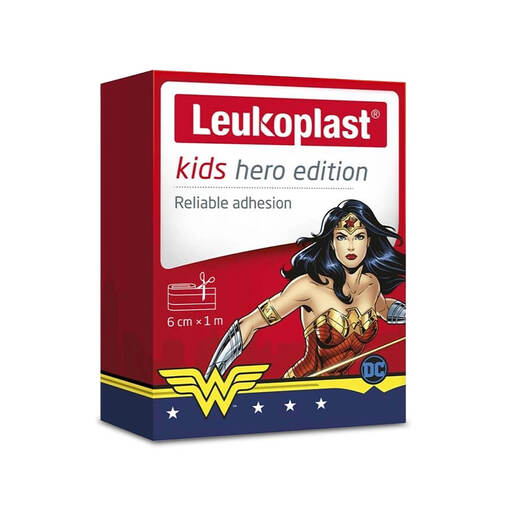 Leukoplast Childrens Wonder Woman plaster 1x roll