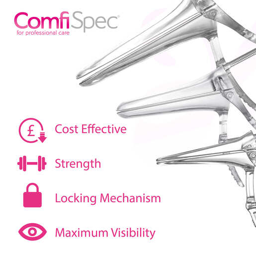 ComfiSpec® Speculum with Lock Mixed x25