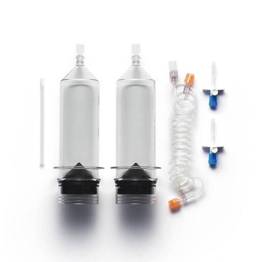 DISPOSABLE DUAL SYRINGE KIT ST X 1