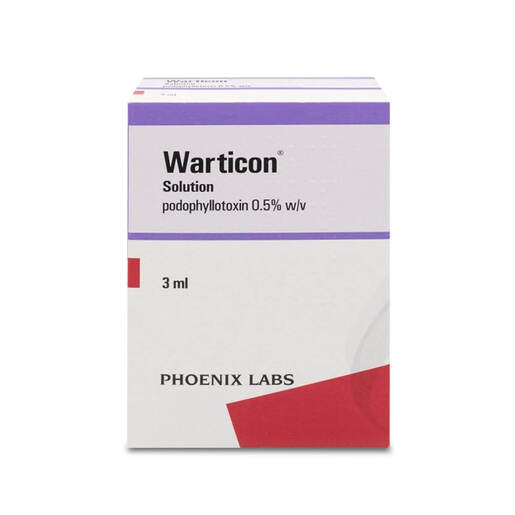 Warticon Solution 0.5% 3ml