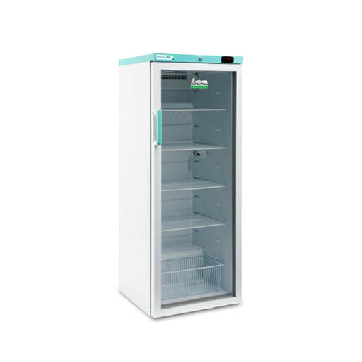 Lec 310L Freestanding Pharmacy Plus Fridge with Glass Door