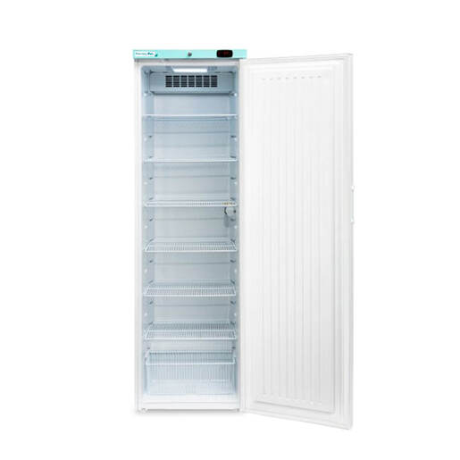 LEC 400L Pharmacy Plus Upright Fridge with Solid Door