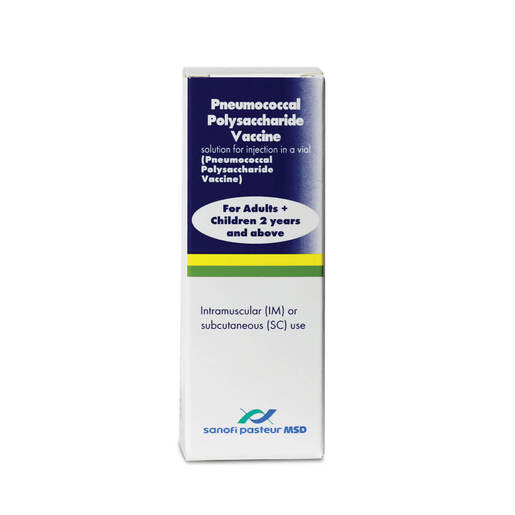 Pneumococcal Polysaccharide (Pneumovax II) x1 0.5ml Vial POM