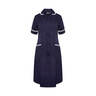 NURSES DRESS - NAVY/WHITE TRIM/UK 16