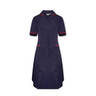 Nurses Dress Navy/Red Trim uk 6