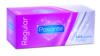 Pasante Regular Condoms - Clinic Pack x 144